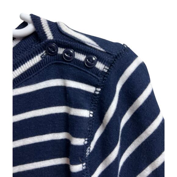 Ralph Lauren LRL Lauren Jeans Co Small Blue White Stripes Cotton Dress - Picture 3 of 9